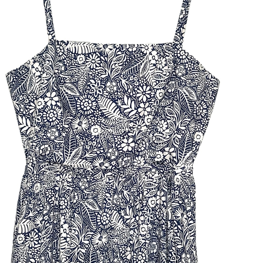 Evereve Navy and White Floral Dress - Picture 5 of 12